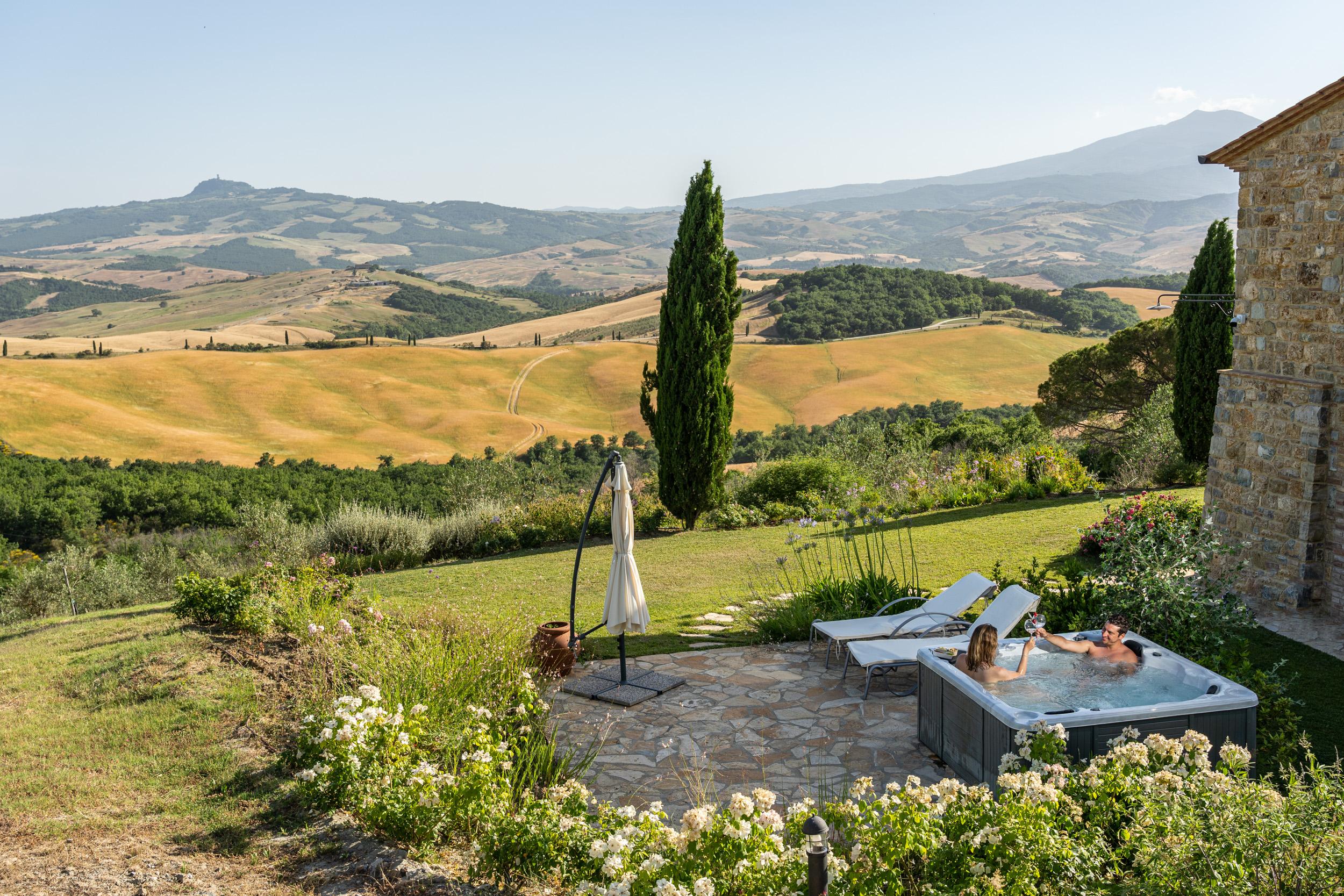 Podere Val D'Orcia - Tuscany Equestrian Sarteano Bagian luar foto