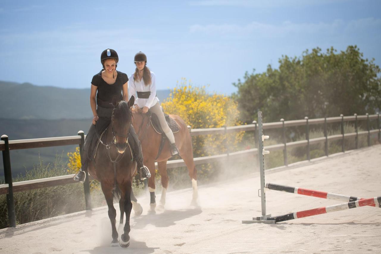 Podere Val D'Orcia - Tuscany Equestrian Sarteano Bagian luar foto